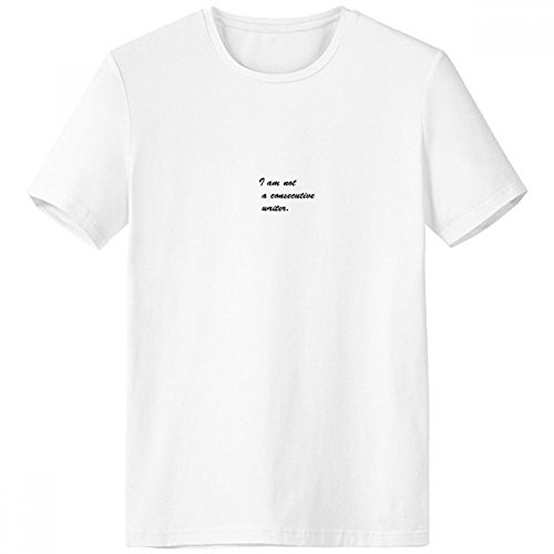T-shirt blanc col rond confortable pour le sport et les loisirs d'été XXL