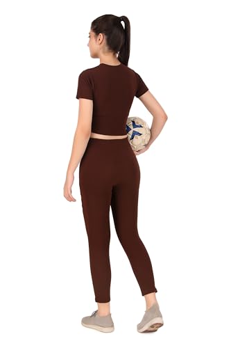 Image of JM Women's Atheletic Gym Wear Set| Co-ord set | Top & Botton Set|Running Suit for Girls & Women