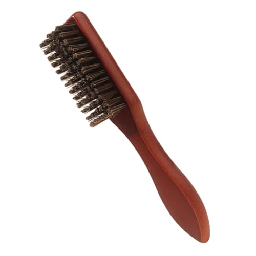 SAFIGLE Beard Brush Barber Hairdressing Brush Beard Straightening Comb for Men