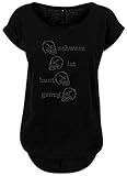 Damenshirts , locker geschnitten, hinten etwas länger als vorne