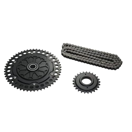 Motorrad Getriebe Kettenrad Umbau für Harley Road Glide M8 2009-2024 Rot/Blau/Gold/Schwarz