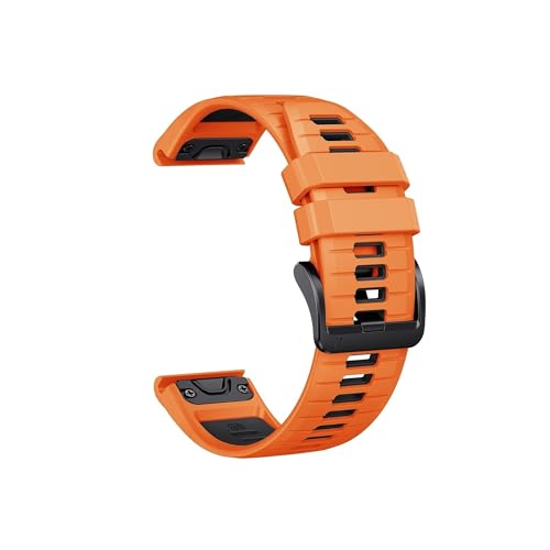 Bracelet montre silicone 22mm pour Garmin Fenix 7 outdoor et sport