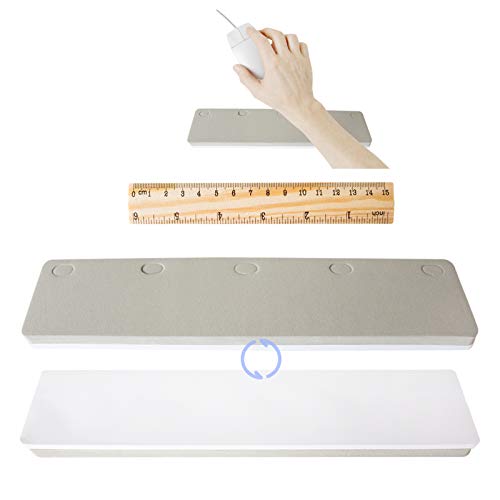 DailyTreasures Keyboard Notepad, 50 Tear Away Sheets Desk Notepad with Foam Writs Rest for Office Computer Laptops MacBooks Tenkeyless Wrist Rest Memo Pad