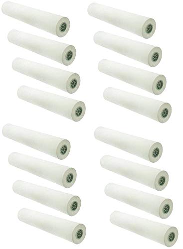 16 Rolls (4 Cartons) For use in HP Designjet and Canon Inkjet Plotter 24x150-2" core 20lb Paper