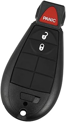 ACROPIX Car Keyless Entry Remote Fit for Dodge Grand Caravan Challenger - Pack of 1 Black