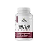 Ancient Nutrition Menopause Support + Collagen Supplement, Hydrolyzed Collagen Peptides, Key Clinically Validated Superfoods, Significant Improvement in Hot Flashes and Sleep Quality, 60 Capsules