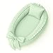 Crib Reducer Nest & Nursing Pad Percale 100% Cotton (Green)