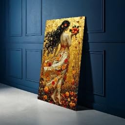 Peinture sur toile grand format pour habiller un mur vide
