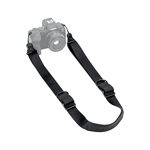 PROfezzion DSLR Camera Shoulder Neck Strap with Metal Secure Quick Release Buckle for Canon 2000D 850D 800D 90D 80D 7D 6D 6DII 5D Mark IV Nikon D3500 D5600 D7500 D750 D780 D810 D850 D3 D4 D5 & More
