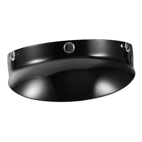 Visière de pluie en cuir pour casque de vélo universelle - Accessoire coupe-vent skate snowboard