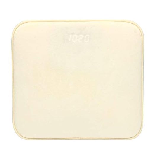 Lanyazet Alarm Clock Stand on Pressure Battery Smart Alarm Clock Mat Floor Rug LED Time