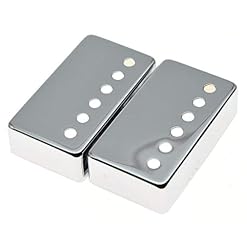 Kaish Lot de 2 housses de micros Humbucker en laiton pour guitare 49,2 mm/52 mm d’espacement pour la plupart des Gibson… - Les Beatles, Paul McCartney, John Lennon, RIngo Starr, George Harrison Kaish Lot de 2 housses de micros Humbucker en laiton pour guitare 49,2 mm/52 mm d'espacement pour la plupart des Gibson… – Image 2