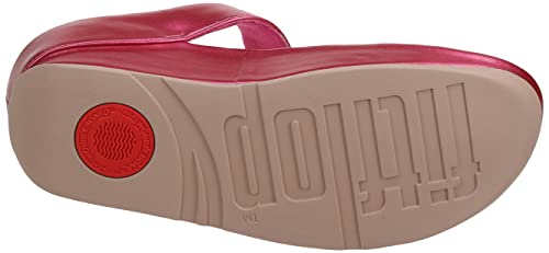Image of FitFlop Lulu Multi-Tonal Glitter Toe-Post Sandals