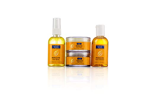 Pediglow Foot Care Kit VLCC exfolie et hydrate intensément les pieds secs
