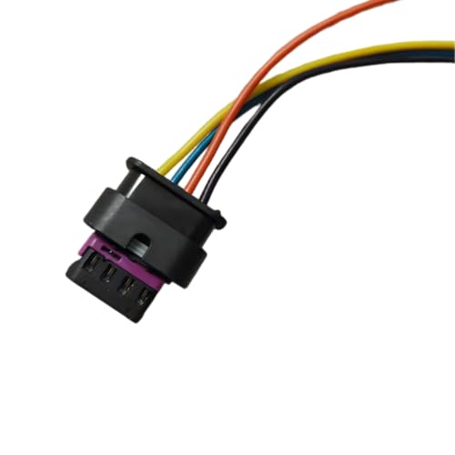 4 Pins Mass Air Flow Sensor Meter Connector Wiring MAF Plug Harness Compatible with BMW MERCEDES-BENZ AUDI VW MINI CITROEN PEUGEOT 04010033