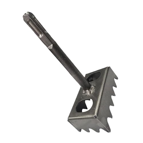 Fraise à boîte - Outil oscillant - Boîte d'installation - Perforateur de précision multifonction avec trancheuse creuse ergonomique en acier pour plaques de construction sèche et travail du bois