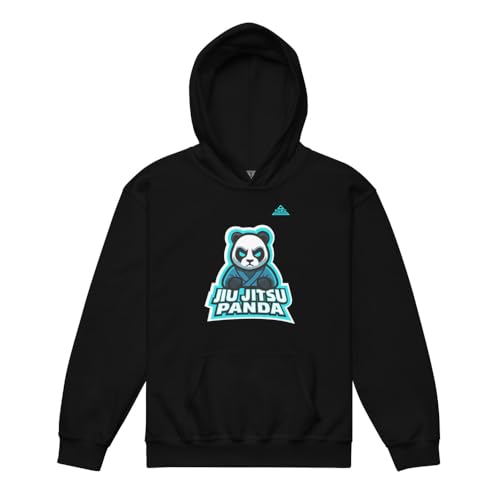 Youth Jiu Jitsu Panda Heavy Blend Hoodie
