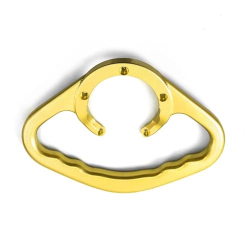 Asas de pasajero CNC doradas para moto Tracer MT-09 y FZ09