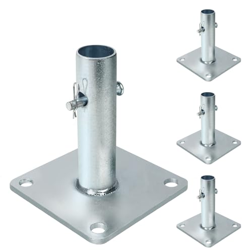 JUKFITA Scaffolding Base Plates With Pins