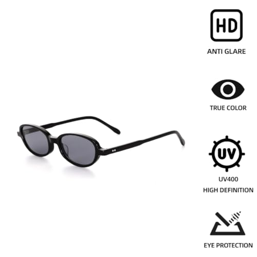 Lunettes de soleil ovales de luxe pour vos sorties d'été - 4