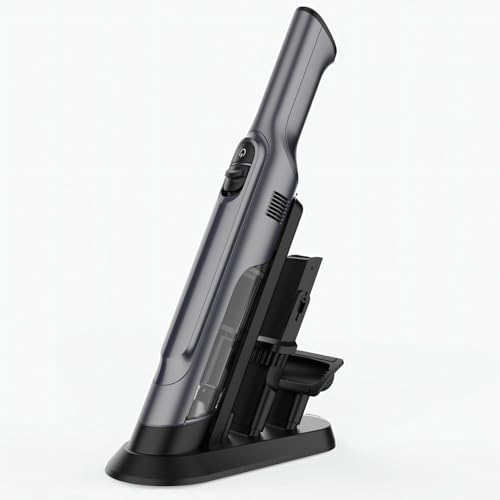 Image of Handheld Vacuum Cordless, Lightweight 1.4lb with Powerful Suction, Charging Dock, Single Touch Empty and Detachable Dust Cup
