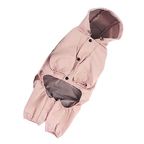 Mipcase Adjustable Dog Raincoat Reflective Pet Hoodie for Special Occasions and Photos Breathable Durable Stylish Dog Costume