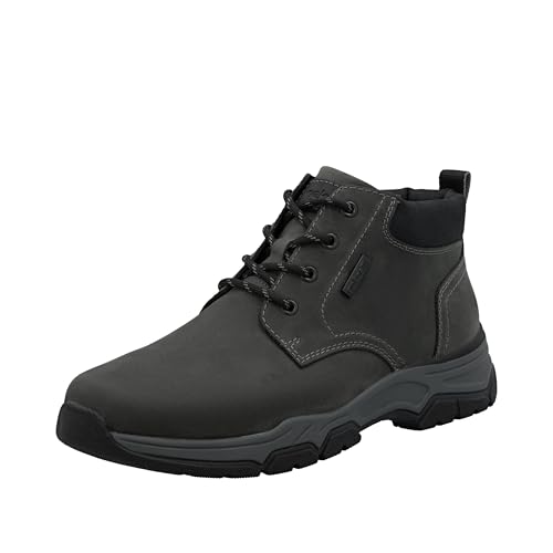 Rieker 31204, Botas con Cordones Hombre, Gris, 43 EU