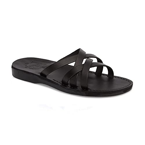 Gad - Leather Criss Cross Strap Sandal - Mens Sandals
