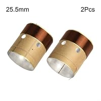 HEIBTENY Doppelschichtige Schwingspule für Lautsprecher-Reparatur, Bass-Lautsprecher, Schwingspule, Innendurchmesser 25,5 mm bis 75,5 mm – Ansicht 7