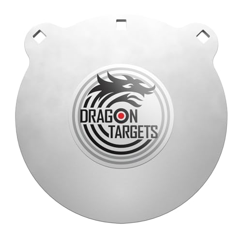 Dragon AR500 Steel Targets - 3/8" or 1/2" Thick, 12"-4" Sizes