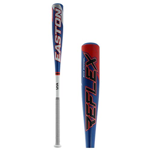 Easton Baseballschläger Reflex USA | 12 Tropfen | 5,1 cm Schaft | 1 Stück Metalllegierung, Blau, 29 Inch