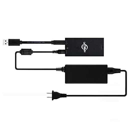 KABCON Kinect Adapter for Xbox One S, Xbox One X, PC Windows 10 8.1 8, [UL Listed] Xbox Kinect Power Supply for Xbox 1S, 1X Kinect 2.0 Sensor