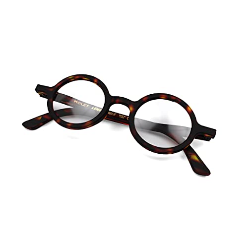 LONDON MOLE® Moley reading glasses, Matt Tortoiseshell, Verres 36 x 42 mm | Pont 18 mm | Branches 145 mm - Image 3