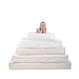  Baby Kinder Matratze 60x120 Schaumstoff Polster Schaumstoffplatte Schaum 120x60x6 cm (ohne Bezug)