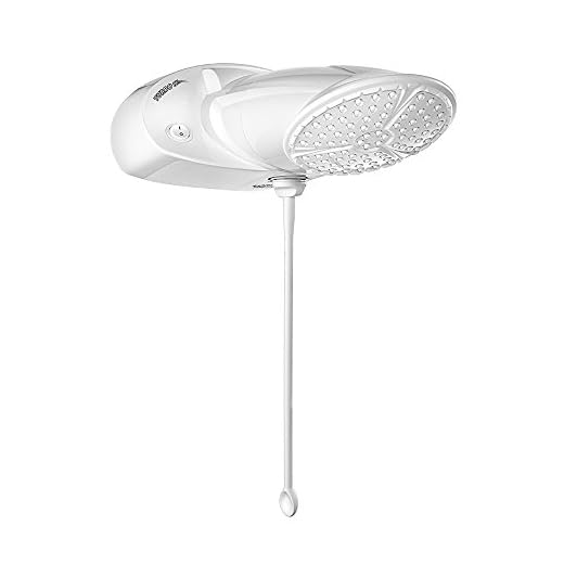 Ducha Top Jet Turbo Eletrônico 220V 6800W, Lorenzetti, 7541512, Branco, Pequeno
