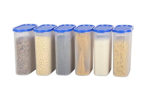 Roktry-Kitchen-Storage-Container-With-Airtight-Lid-for-Rice-Dal-Atta-Flour-Cereals-Pulses-Snacks-Stackable-BPA-Free-Modular-Design-2000ML-Pack-of-6