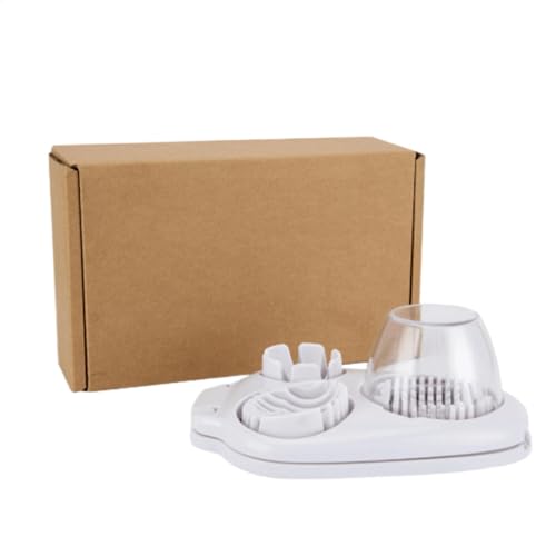 Coupe-œufs pour œufs durs avec fil en acier inoxydable et hachoir multifonction - 8