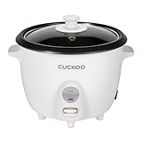CUCKOO One Touch Rice Cooker 12-Cup Cooked, Small Rice...