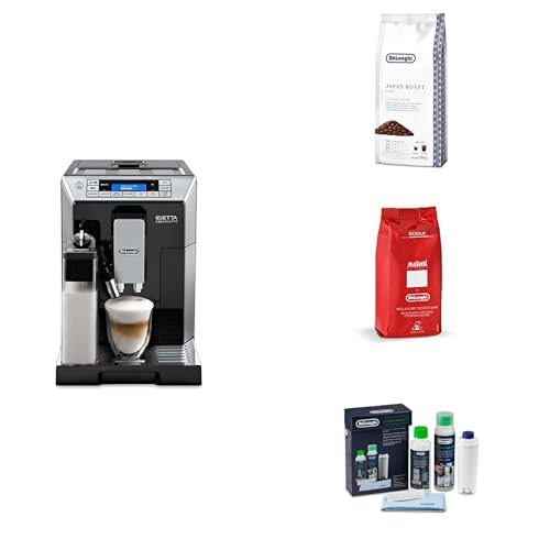 Amazon.co.jp: 【セット買い】デロンギ 全自動コーヒーマシン エレッタ