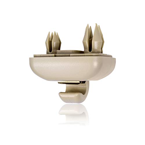 Runmade Interior Sun Visor Hook Clip Bracket Replacement For Audi A1 A3 A4 A5 Q3 Q5 Dark Beige 8E0 857 562 #TOP1