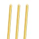 3PCS 5mm Messingstab,iMeistek 300mm Länge Messing solide Rundstab Stift für Drehbank Bar Stock,DIY Crafts