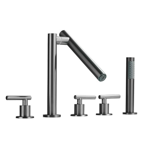 Mitigeur de baignoire-douche pliable pour gagner de l'espace sur le bord