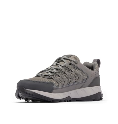 Columbia Columbia Mens Strata Trail Low, Charcoal/Ti Titanium, 13 Wide
