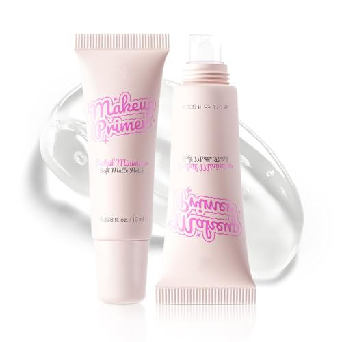 Prebase hidratante transparente para rostro, base en gel alisadora de poros, prebase hidratante de larga duración para piel seca y uso todo el día (#1)