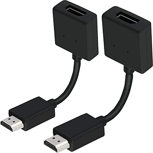 HDMI  P[u TV Stick HDTV PC  HDMI IX X ϊ HDMIRlN^[ 1080P 10cm Z X (2{Zbg)