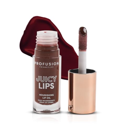 Image of Profusion Cosmetics Juicy Lips Nourishing Lip Oil - Black Cherry