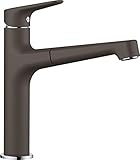 Lieferumfang: 1 x Armatur für Küchenspüle, ausziehbare Brause in hochwertiger Metallausführung, Stabilisierungsplatte, 2 Flex-Schläuche á 450 mm Länge, Dichtungen mit integriertem Schmutzsieb
