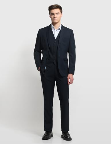 Image of Arrow Men's Dobby Three piece Suit