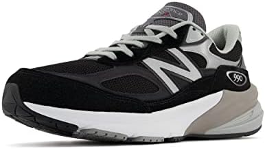 New Balance FuelCell 990 V6 Tênis masculino, Preto/preto, 5 Wide