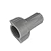 Gardner Bender 25-2H2 15 PK 18-6 HEX Connector, 25 Pack, Grey